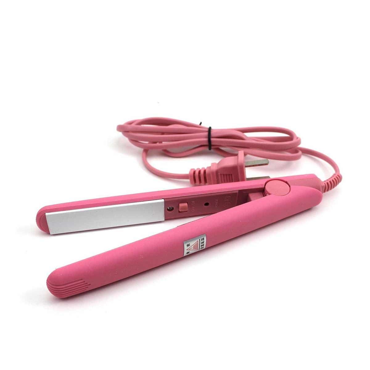 Mini Hair Straightener & Curler – Dual Voltage 100-240V