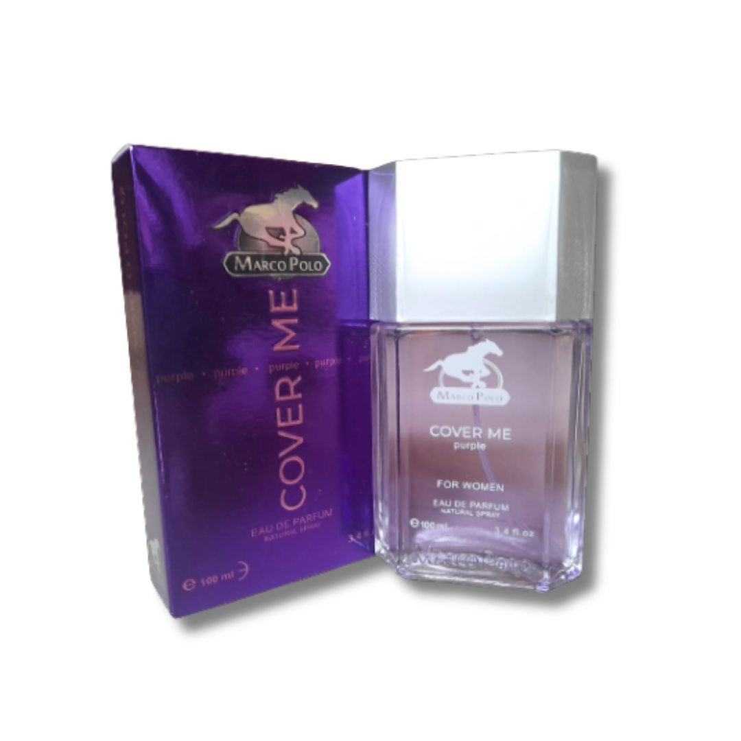 MARCO POLO Cover Me Purple Fragrance Perfume for women - Eau de Parfum Natural Spray