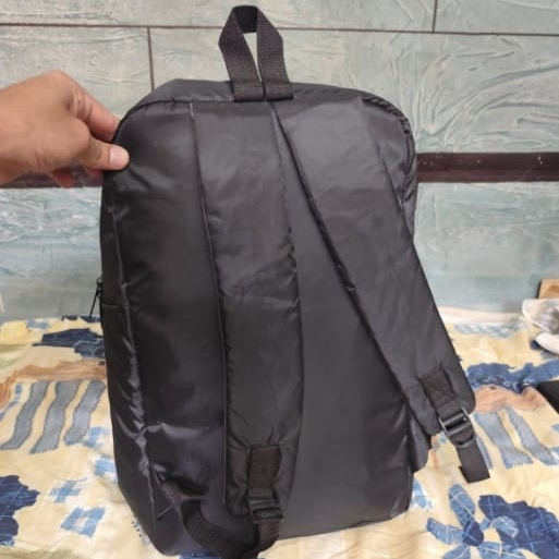 HP Lightweight Water Resistant Laptop Backpack Black Durable Quality Reliable Utility Comfortable Carry Stylish Design - Image 4