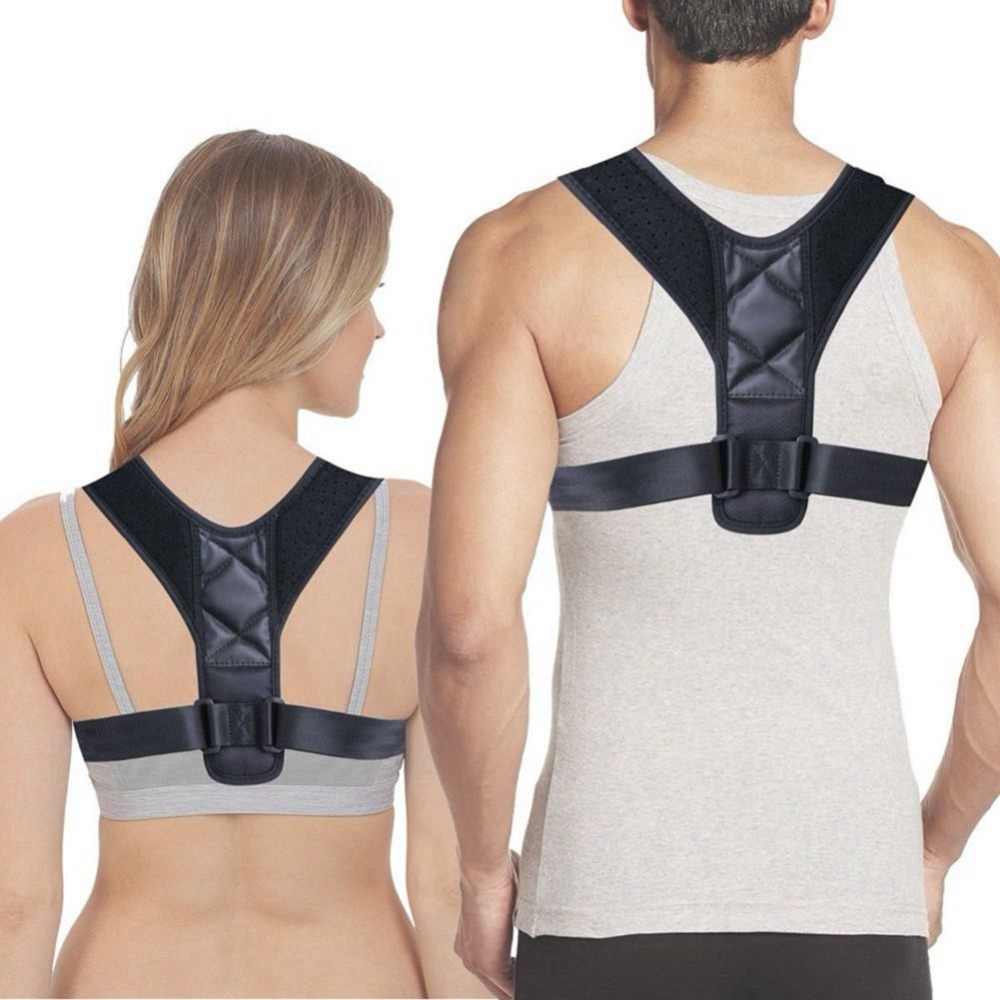 SN-660 Smart care brand Posture corrector Upper back support Strong grip Shoulder Support Relief and Back Pain Relief Belt - Adjustable Posture Support Brace for Men and Women - Image 3