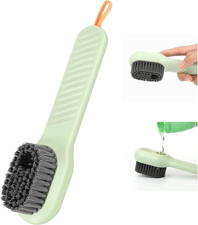 Multifunctional Shoe Brush with Liquid Box