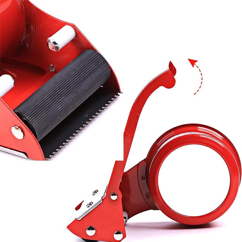 1Pcs Sealing Packer Tape Dispenser Roller Tape Cutter Sealing Tape Holder Machine Express Packing Tool - Image 4