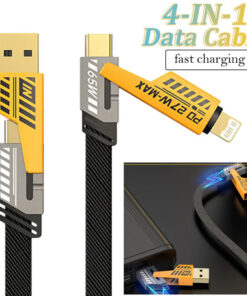 4-in-1 Multi USB Charging Cable – For IPhone and Type C | Fast PD Charger Cord for iPhone