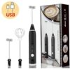 2 in 1 Coffee Beater Rechargeable Smooth Mixing Easy Use Compact Design Comfortable Handling - Image 2