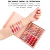 12 Colors HANDAIYAN Matte Liquid Lipstick Set