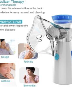 Portable Mesh Nebulizer (Model JSL-WNE02) – Quiet