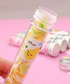 120pcs Disposable Paper Flower Soap Tube – Portable Handwash Sheets for Kids & Adults | Travel-Friendly Pocket Soap Flakes