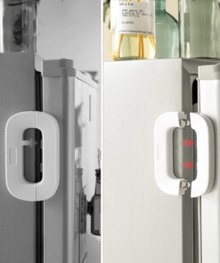 Child Safety Fridge Lock – Self Adhesive Baby Proof Lock for Refrigerator