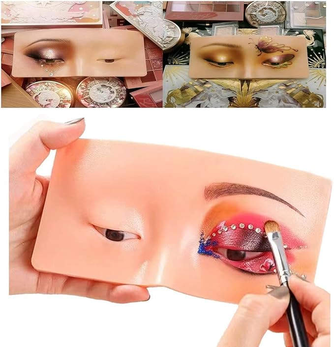 New Eye Makeup Practice Eyeshadow Mannequin - The Perfect Aid to Makeup Practice Face - Image 3