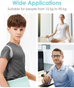 Adjustable Spine Back Support Posture Sensor Belt chargeable