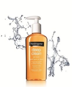 Neutrogena Deep Clean Gel Wash – Oil-Free Daily Facial Cleanser for Oily & Combination Skin (200ml)