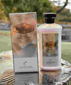 Wellice Collagen Perfume Shampoo – Strengthening Formula with Long-Lasting Fragrance for Smooth & Shiny Hair