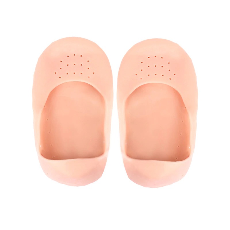 Full Heel Pain Anti Crack Silicone Set Anti Crack Full Length Socks – 1 Pair - Image 3