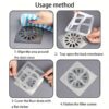 Pack of 10 - Multifunctional Sticker Drainer Net for bathroom, kitchen etc | Window Screen Repair Patches - Image 5