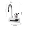 Electric Kitchen Water Heater Tap – Instant Hot Water Faucet | Fast Heating Tankless Faucet - Image 4