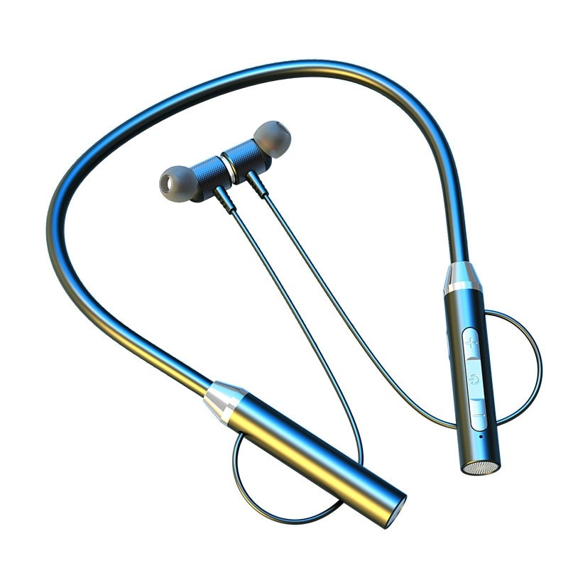 Universal Neckband – Wireless Bluetooth Earphones | Long Battery Backup | Random Color - Image 2