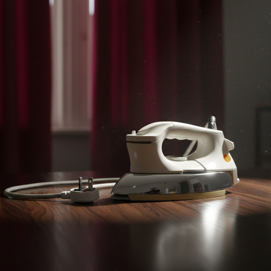 Heavy-Duty Electric Dry Iron | China-Made | Durable