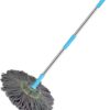 Extendable 90CM Twist Mop – 2-in-1 Rotatable Adjustable Floor Mop with Fine Fiber Fabric | 360° Self-Twisting Dehydrated Mop for Hard Floors & Walls - Image 3