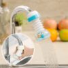 Kitchen Shower Splash Fan Faucet With Clip Water-saving Filter tap nozzle extended Each ( Random Color ) - Image 4