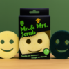 Smiley Face Scrub Sponge – Mr. & Mrs. Scrub | Gentle on Surfaces