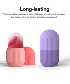 Face Ice Roller Silicone Facial Massager to Enhance Skin Glow