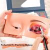 New Eye Makeup Practice Eyeshadow Mannequin - The Perfect Aid to Makeup Practice Face - Image 2
