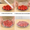 Food Cover Shopper Bags 100 pcs - Image 3