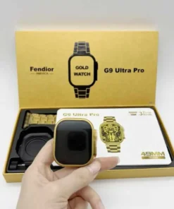 New G9 Ultra Pro Gold Color Edition Series 9 Smart Watch With Qdfit Pro App