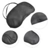 1 PC SLEEP MASK NATURAL SLEEPING EYE MASK EYESHADE COVER SHADE EYE PATCH WOMEN MEN SOFT PORTABLE TRAVEL EYEPATCH(random color) - Image 2