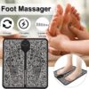 pack Of 2 Ems Butterfly Portable Neck Massager Rechargeable
