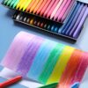 12 Vibrant Crayons Colors