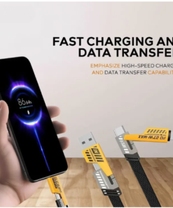 4 In 1 Data Cable – USB-C & Lightning Connectors