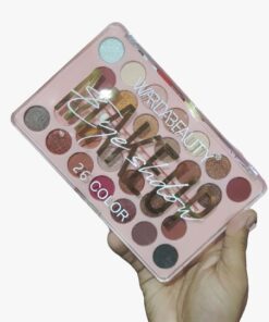 Warda Beauty 26 colors Matte Long Lasting Pigmented Eyeshadow palette