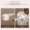 Stainless Steel Coffee Mug | Insulated | Anti?Slip Bottom | With Spoon | Office & Home Use - Image 4