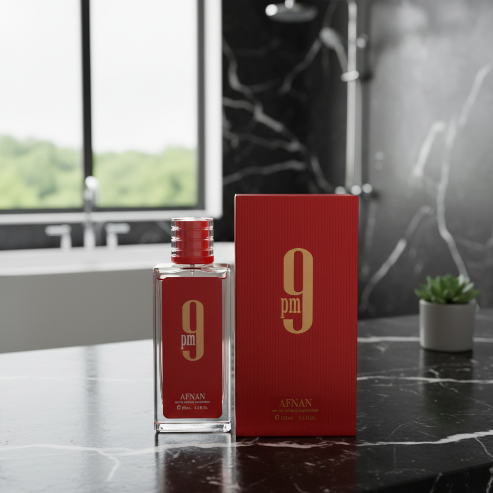 Afnan 9PM Perfume – Unisex EDP 100ml Red, Long-Lasting Elegant Fragrance for Men & Women - Image 3
