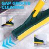 Broom Wiper 2 In 1 Dual Purpose Cleaning Tool With Strong Bristles And Built In Wiper Blade - Image 3