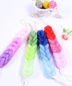 Rub Back Belt Bathroom Tools New Cleaning The Back Twist Bath Sponge Bath Towel Rub Brush Pull Back Strip (2 pcs set)