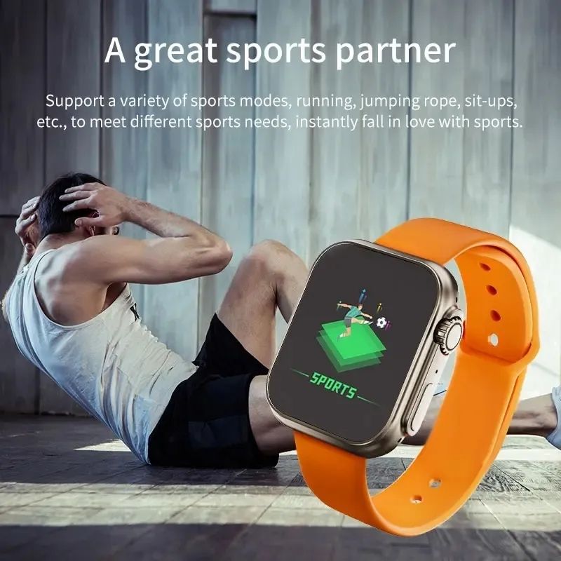D20 Ultra Smart Watch Heart Rate Blood Pressure Oxygen Reloj Intelligent Smart Bracelet(random color) - Image 2