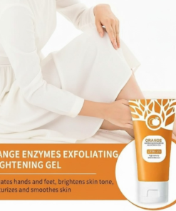 Orange Enzymes Exfoliating & Brightening Gel | Deep Cleansing Face Gel for Smooth