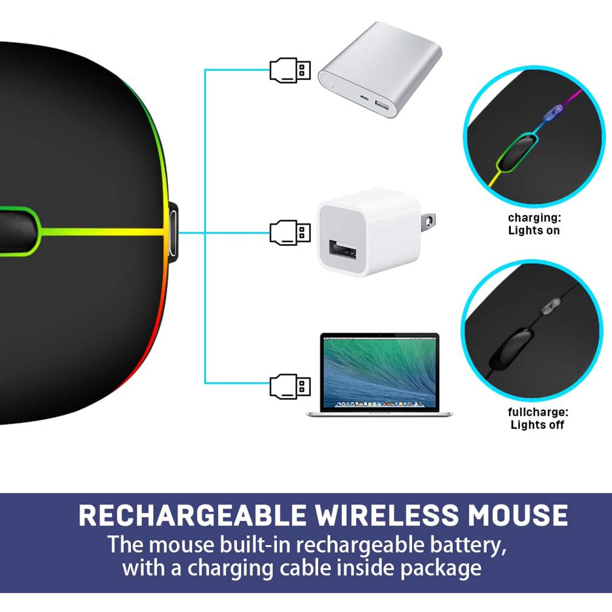 Rechargeable Slim Mouse