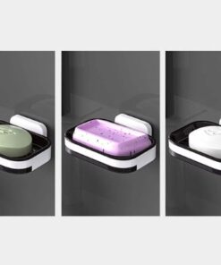 Wall Mounted Soap Holder with Draining Tray Holder For Bathroom | Bar