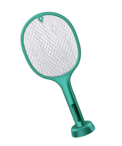 Rechargeable Electric Mosquito Killer Racket 2 In 1 LED Flash Light (Random Color)