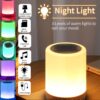 Portable Touch Lamp Bluetooth Speaker | Smart Touch Night Light Desk Lamp Color Changing - Image 2