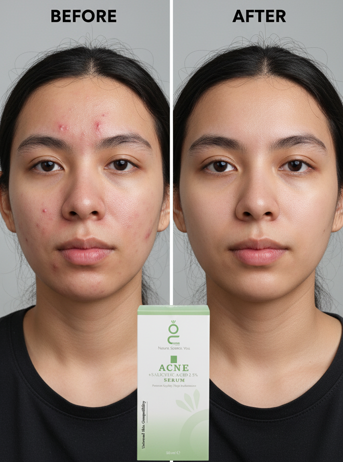 Acne Salicylic Acid 2.5% Serum 30ml | Advanced Acne Treatment | Deep Pore Cleansing, Oil Control, And Skin Clarifying Face Serum For All Skin Types - Image 4