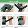 Knee Support Band For Pressure Weaving With 3D Weave Protection Against Injury Pressure Adjustable Knee Support For Men And Women (1 Pc) - Image 3
