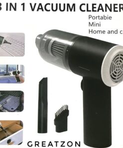3 in 1 Portable Wireless Vacuum Cleaner – High Power Suction