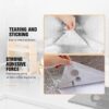 Silver Foil Kitchen Waterproof & Oil Proof Sticker | Aluminum Foil Self-Adhesive Sheet for Stove, Cabinets & Walls – Heat Resistant Wallpaper (60×200cm) - Image 4