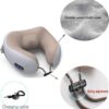 Rechargeable Neck Massager U-Shaped Pillow – Multifunctional Portable Shoulder & Cervical Relaxing Massage for Home, Car, Outdoor - Image 4