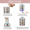 3 In 1 Electric Makeup Brush Cleaner Makeup Brushes Drying Rack Brush Holder Stand Tool Automatic Make Up Brush Cleaner Machine - Image 3