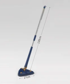 Extended Triangle Mop 360 Twist Squeeze Wringing X-Type Window Glass Toilet Bathroom Floor Household Cleaning Ceiling Dusting